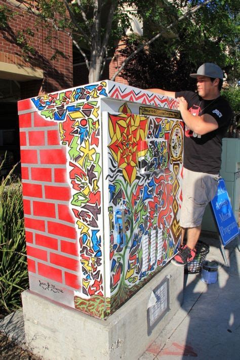 electrical box art|street utility boxes.